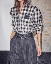 Indlæs billede til gallerivisning HAUTE L'AMITIE Early Haute Check Shirt Black Check
