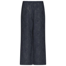 Indlæs billede til gallerivisning NEO NOIR Heifa Flower Stripe Pants Dark Blue
