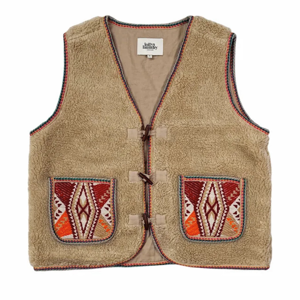LOLLYS LAUNDRY Hugo Sl Vest Red