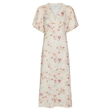 Indlæs billede til gallerivisning NEO NOIR Illana Sateen Print Dress Creme
