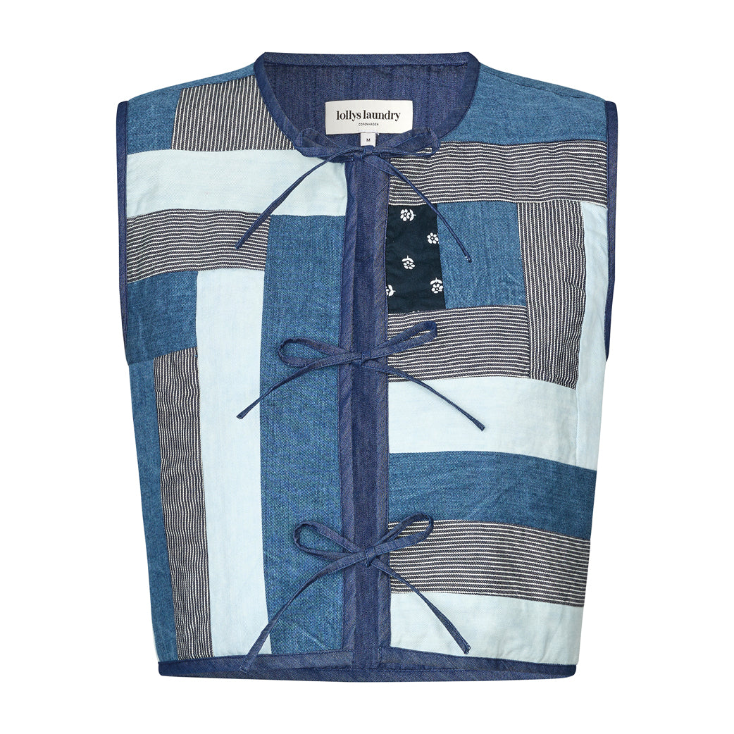 LOLLYS LAUNDRY Ilsa Vest Blue