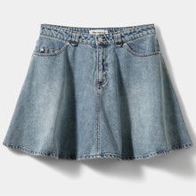 Indlæs billede til gallerivisning SOFIE SCHNOOR Indigo Short Denim Skirt Blue
