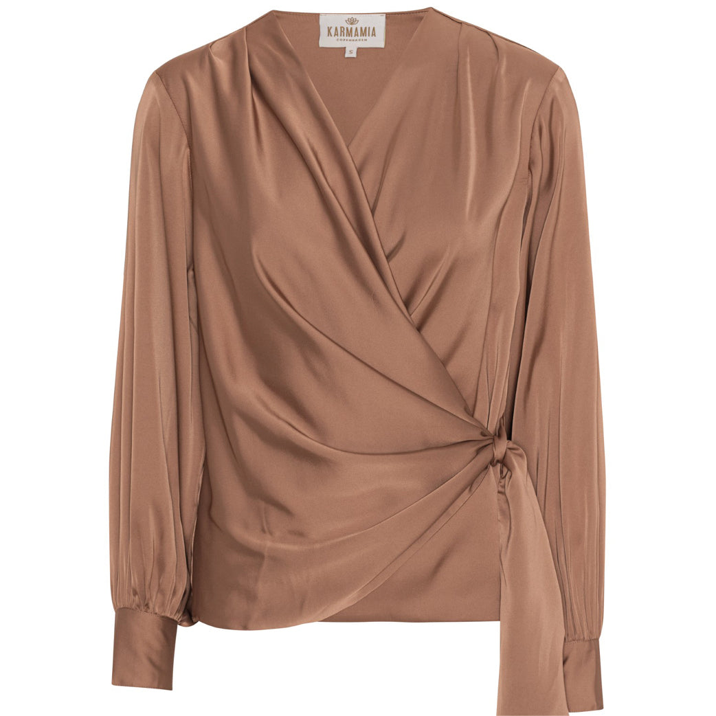 KARMAMIA Ines Blouse Caramel