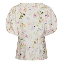 Indlæs billede til gallerivisning NEO NOIR Irina Flower Blouse Off White
