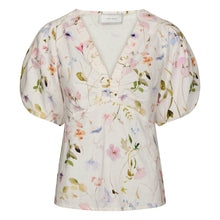 Indlæs billede til gallerivisning NEO NOIR Irina Flower Blouse Off White
