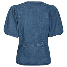 Indlæs billede til gallerivisning NEO NOIR Irina Denim Blouse Blue

