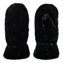 Indlæs billede til gallerivisning CO&#39; COUTURE Isabel Fur Mitten Black
