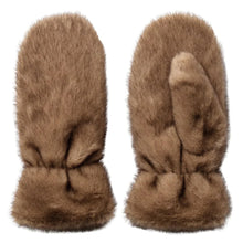 Indlæs billede til gallerivisning CO&#39; COUTURE Isabel Fur Mitten Walnut
