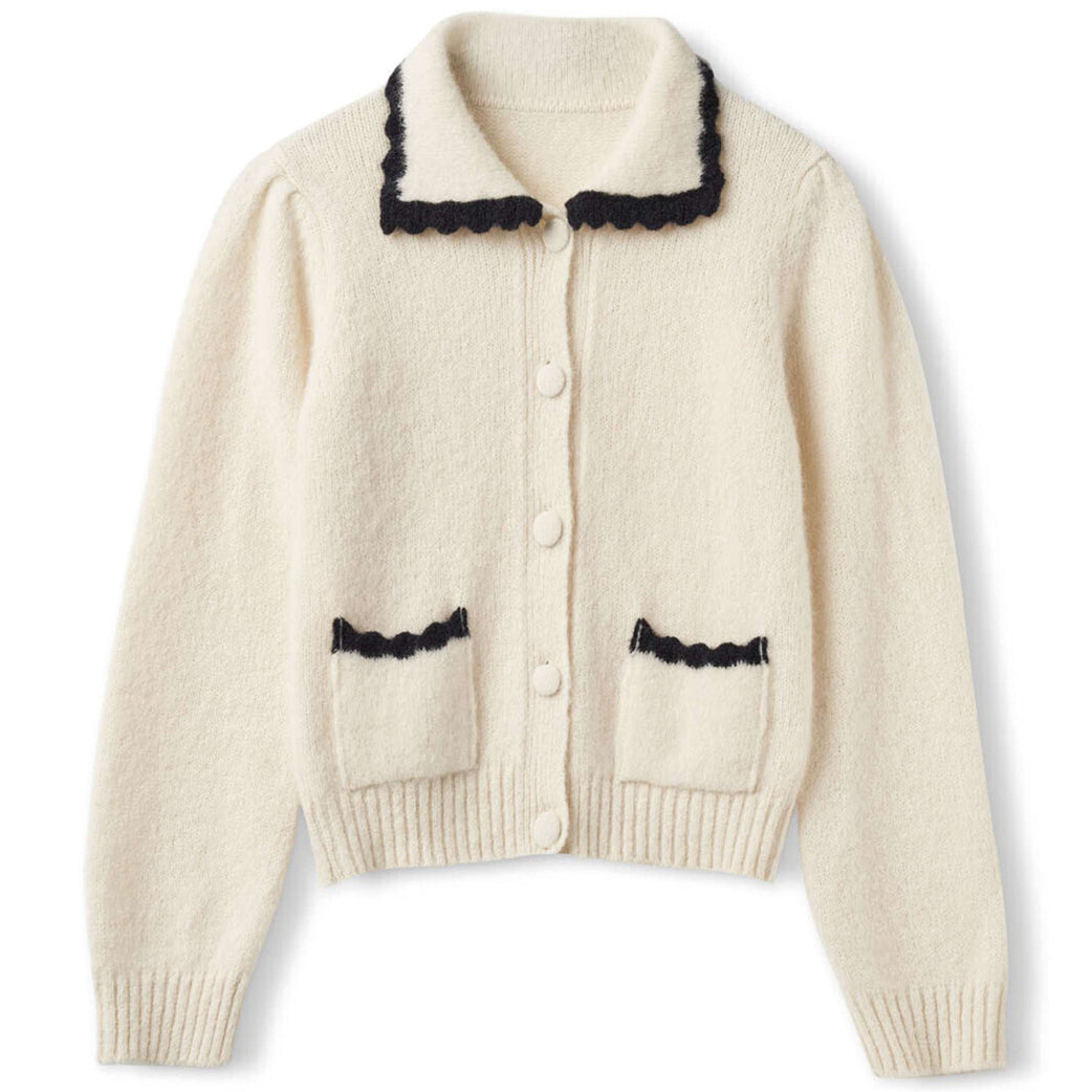 O'TAY Isabella Cardigan Grey Melange