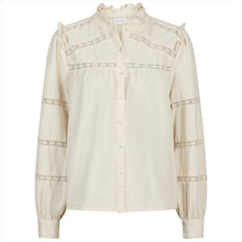 Indlæs billede til gallerivisning NEO NOIR Isala Corduroy Shirt Ivory
