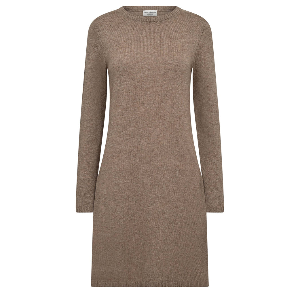 BRUUN & STENGADE Iselin Reg. Fit Dress Brown