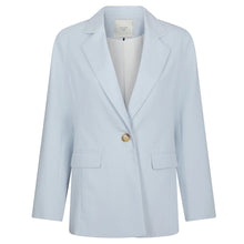 Indlæs billede til gallerivisning NEO NOIR Jarmon Linen Blazer Light Blue

