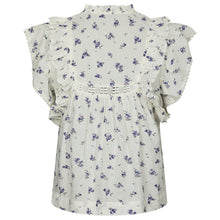 Indlæs billede til gallerivisning NEO NOIR Jayla Small Blossom Top Blue
