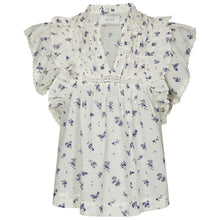 Indlæs billede til gallerivisning NEO NOIR Jayla Small Blossom Top Blue
