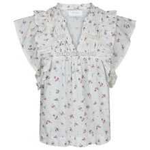 Indlæs billede til gallerivisning NEO NOIR Jayla Small Blossom Top Creme
