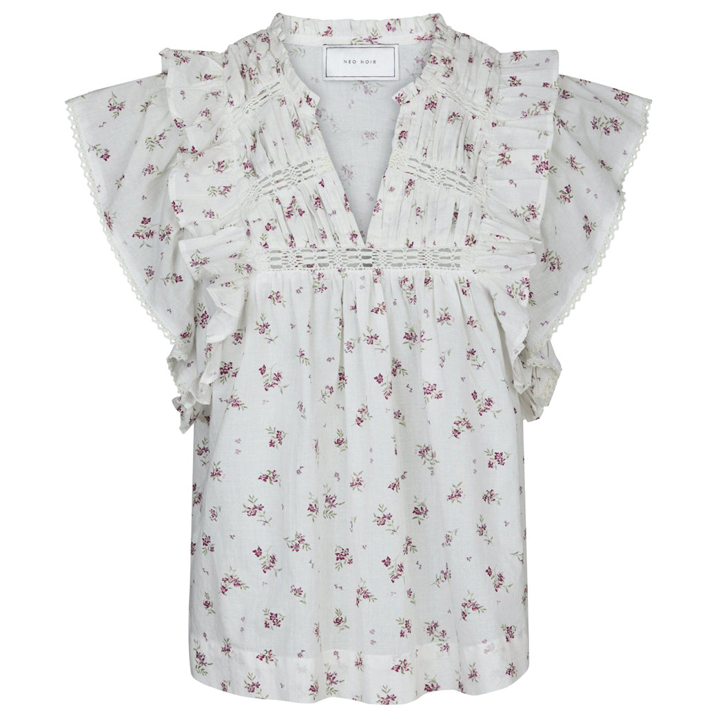 NEO NOIR Jayla Small Blossom Top Creme