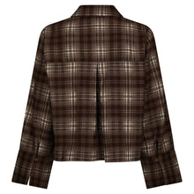 Indlæs billede til gallerivisning NEO NOIR Jaylin Flannel Check Shirt Warm Grey

