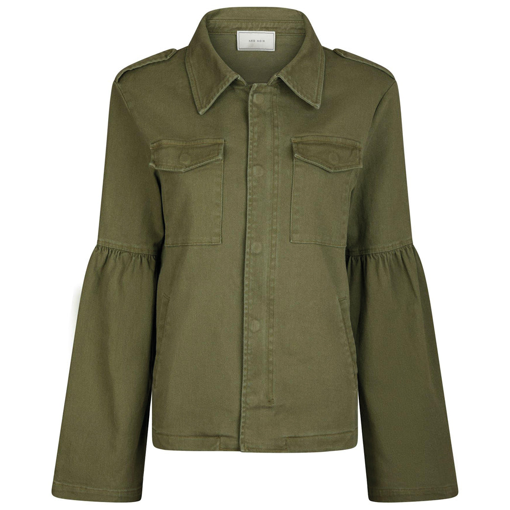 NEO NOIR Jaynor Jacket Army