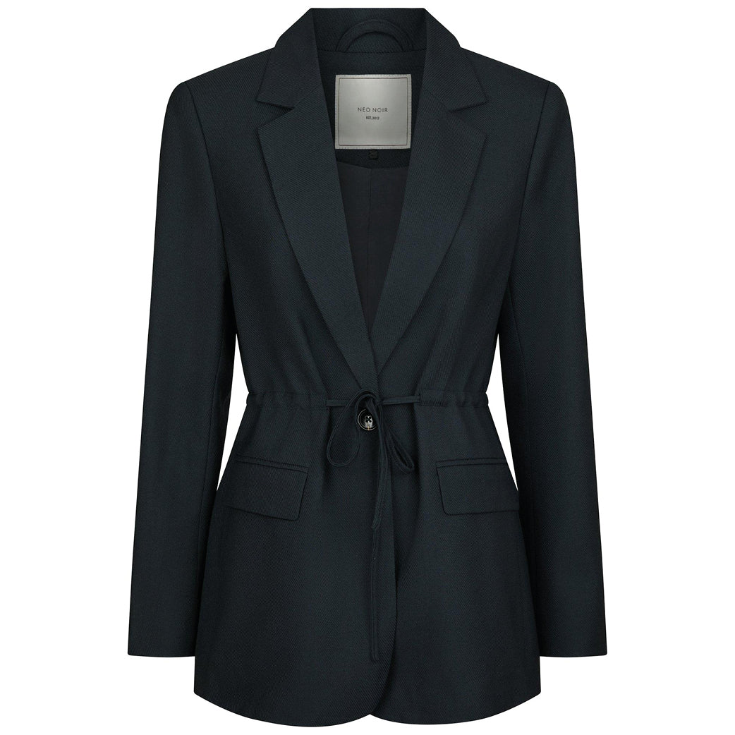 NEO NOIR Jemmie Melange Blazer Navy