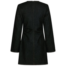 Indlæs billede til gallerivisning NEO NOIR Jumari Denim Dress Black
