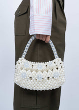 Indlæs billede til gallerivisning SUI AVA Pearly Pop Bag White/Light Blue
