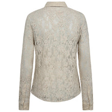 Indlæs billede til gallerivisning MOS MOSH Kether Lace Sequin Shirt Summer Sand
