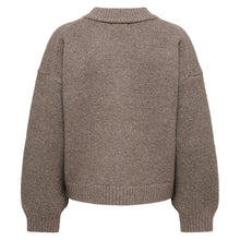 Indlæs billede til gallerivisning JDY Kimie Life Jacket Cardigan Mulch
