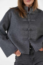 Indlæs billede til gallerivisning O&#39;TAY Lily Coat Dark Grey
