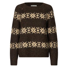 Indlæs billede til gallerivisning LOLLYS LAUNDRY Lattie Knit Dark Mokka

