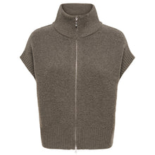 Indlæs billede til gallerivisning JDY Lea Sl 2way Zip Vest Falcon
