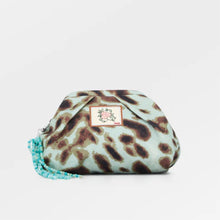 Indlæs billede til gallerivisning BECK SÖNDERGAARD Leola Canvas Bonita Bag Aqua Gray
