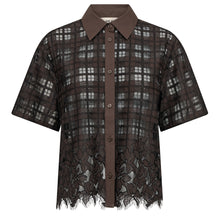 Indlæs billede til gallerivisning MOS MOSH Lia Checko Lace Shirt Delicioso
