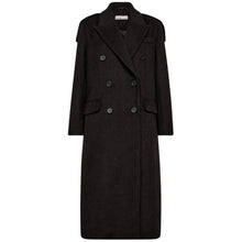 Indlæs billede til gallerivisning HAUTE L&#39;AMITIE Lida Tailor Wool Coat Autumn Mocca
