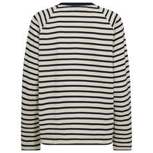 Indlæs billede til gallerivisning MOS MOSH Idy Sweatshirt Maritime Blue
