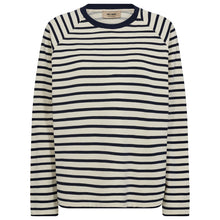 Indlæs billede til gallerivisning MOS MOSH Idy Sweatshirt Maritime Blue
