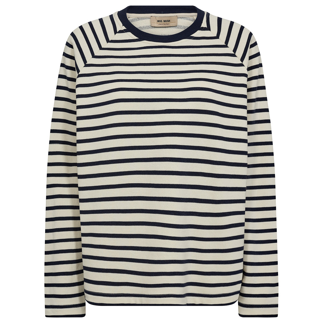 MOS MOSH Idy Sweatshirt Maritime Blue