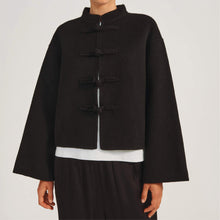 Indlæs billede til gallerivisning O'TAY Lily Coat Black
