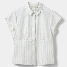 Indlæs billede til gallerivisning SOFIE SCHNOOR Lilyan Striped Slim Fit Shirt Off White
