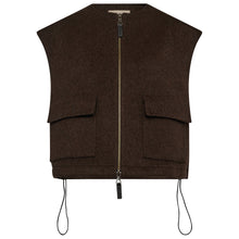 Indlæs billede til gallerivisning MOS MOSH Loisa Wool Vest Delicioso
