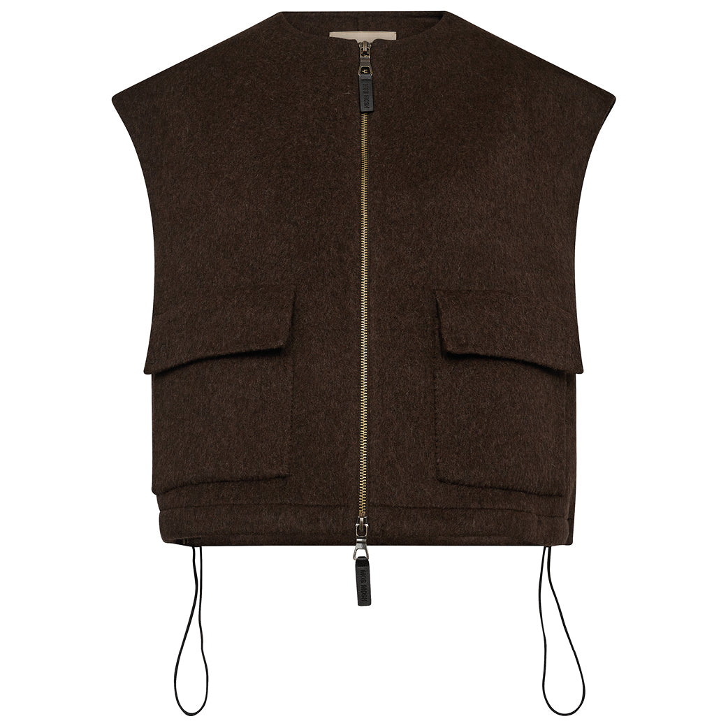 MOS MOSH Loisa Wool Vest Delicioso