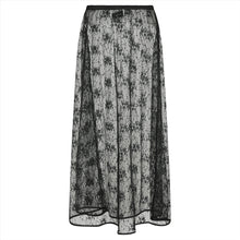 Indlæs billede til gallerivisning NEO NOIR Loret Lace Sequins Skirt Black
