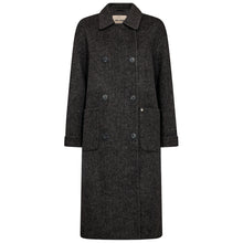 Indlæs billede til gallerivisning MOS MOSH Lucca Barkley Wool Coat Phantom
