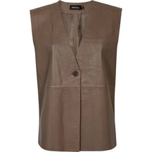 Indlæs billede til gallerivisning DEPECHE Lucindia Vest Taupe

