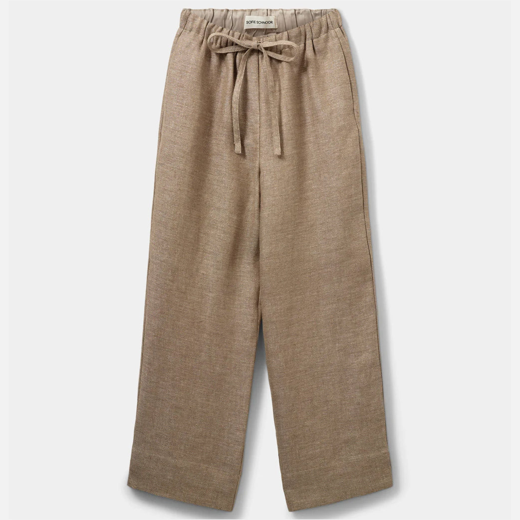SOFIE SCHNOOR s252437 Lune Trousers Light Brown