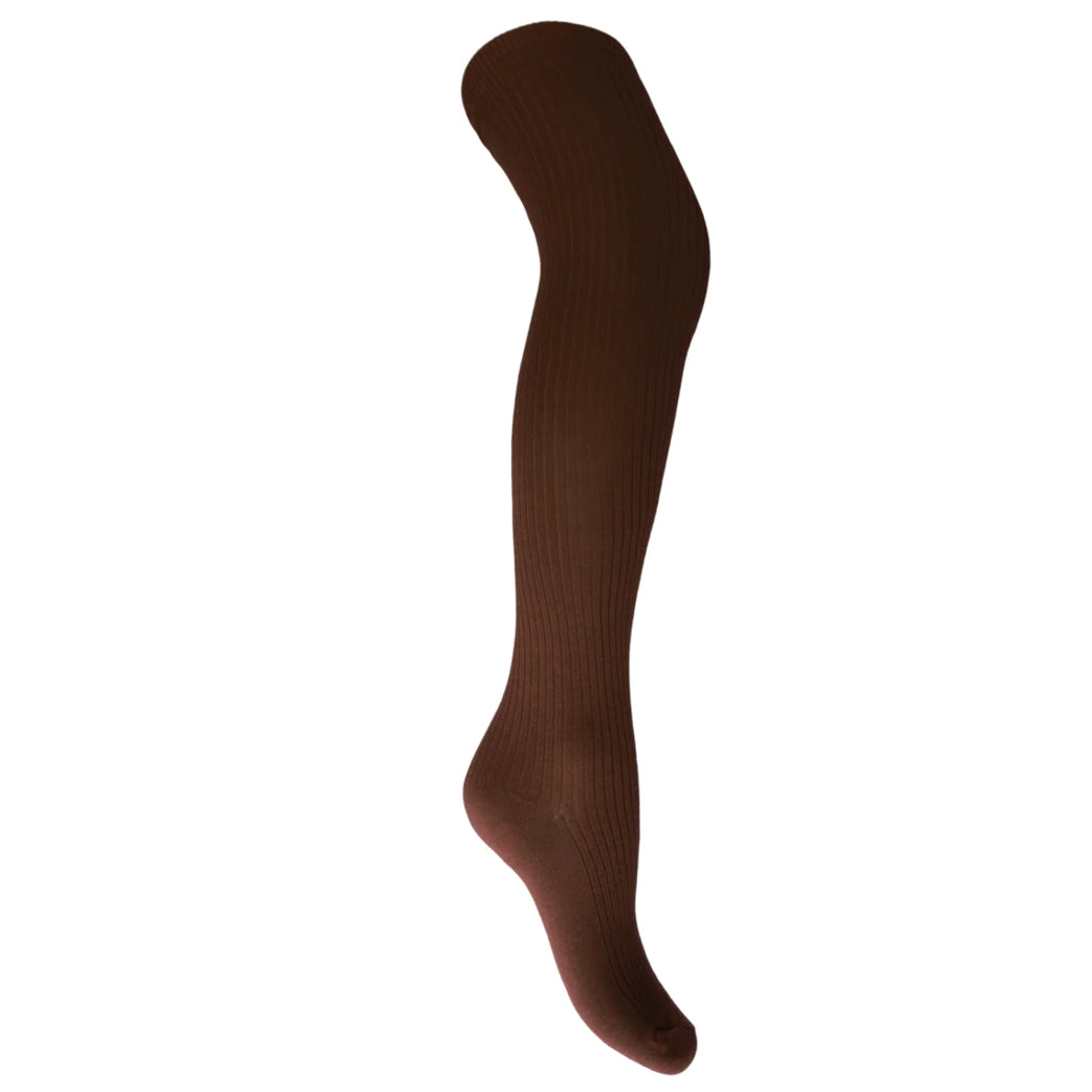 BLACK COLOUR Bcmalika Kneehigh Rib Sock Mocca