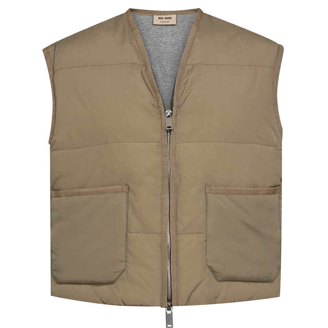 MOS MOSH Manja Down Vest Brindle