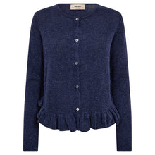 Indlæs billede til gallerivisning MOS MOSH Mape Alice Knit Cardigan Crown Blue
