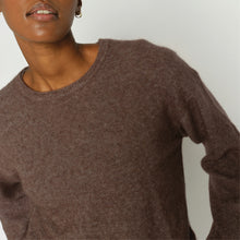 Indlæs billede til gallerivisning MOS MOSH Mape O-neck Knit Coffee
