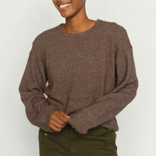 Indlæs billede til gallerivisning MOS MOSH Mape O-neck Knit Coffee
