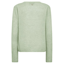 Indlæs billede til gallerivisning MOS MOSH Mape Sophia V-neck Knit Frosty Green
